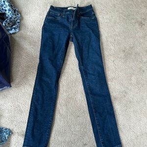 Madewell Jeans 9" midrise skinny